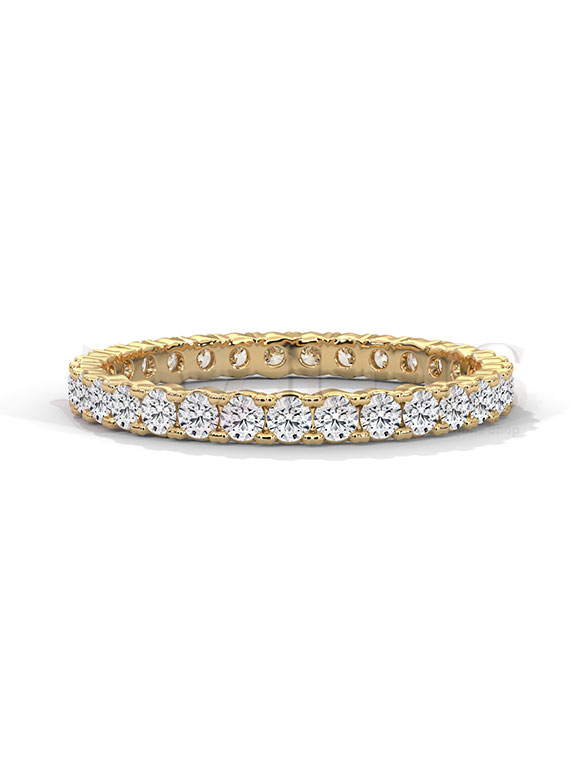 Royal Line Micro Diamond Band